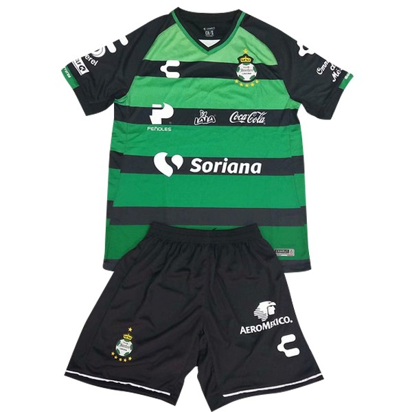 Camiseta Santos Laguna Replica Segunda Ropa Niños 2018/19 Verde